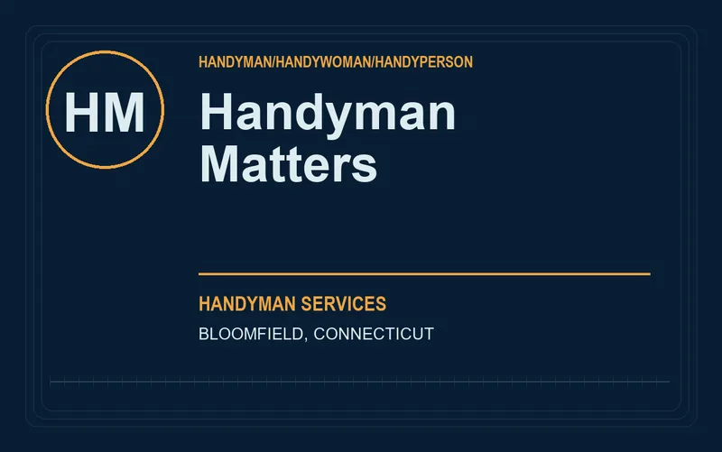 Handyman Matters in Bloomfield, Connecticut