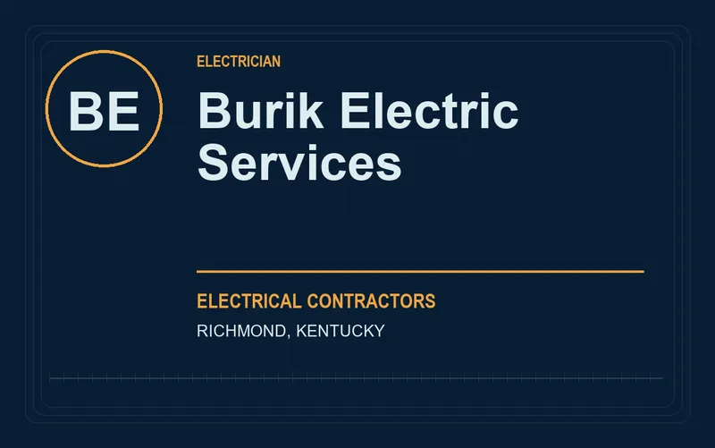 Burik Electric Services in Richmond, Kentucky