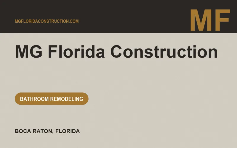MG Florida Construction in Boca Raton, Florida