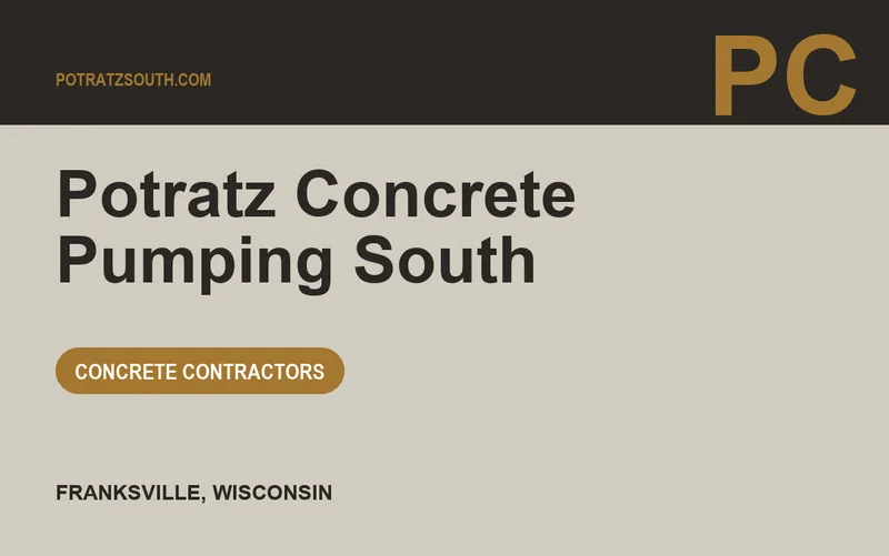 Potratz Concrete Pumping South in Franksville, Wisconsin