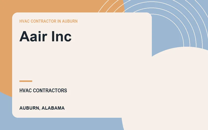 Aair Inc in Auburn, Alabama