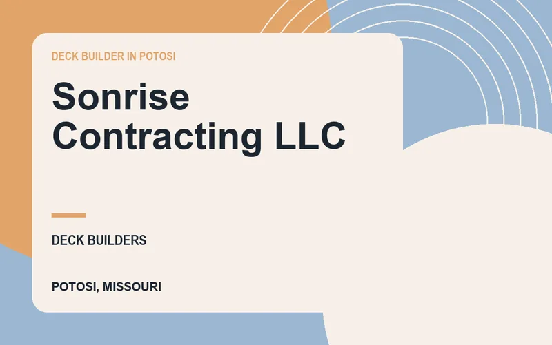 Sonrise Contracting LLC in Potosi, Missouri