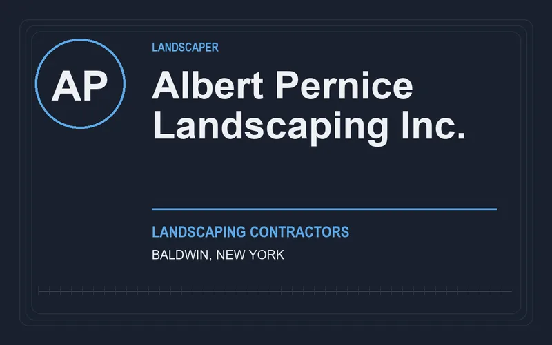ALBERT PERNICE LANDSCAPING INC. in Baldwin, New York