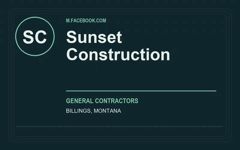 Sunset Construction in Billings, Montana