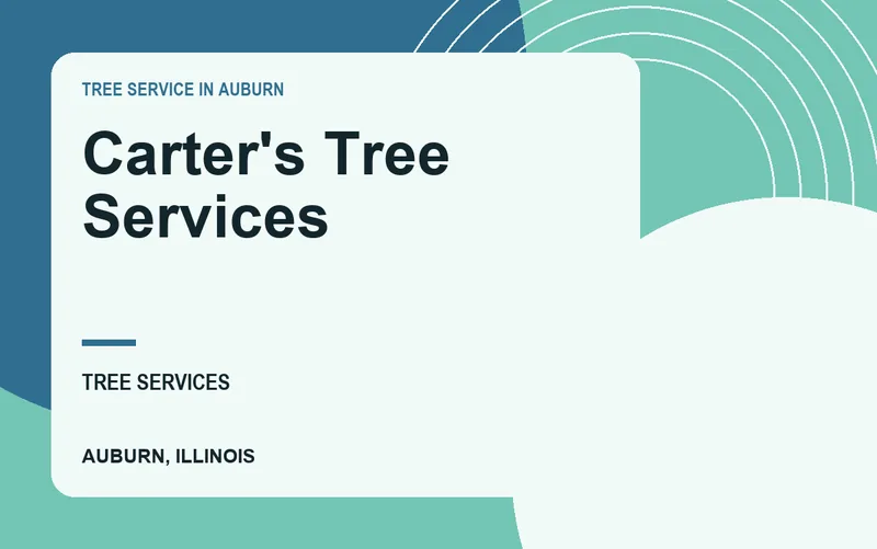 Carter's Tree Services in Auburn, Illinois