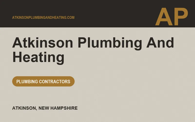 Atkinson Plumbing And Heating in Atkinson, New Hampshire