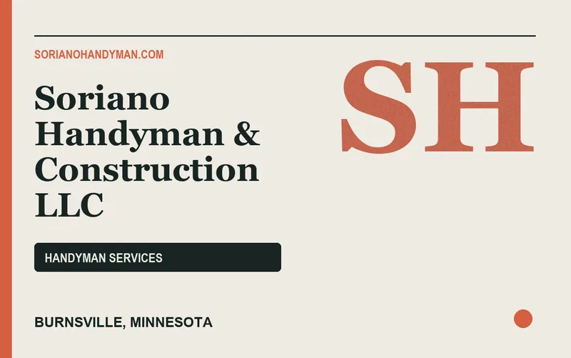 Soriano Handyman & Construction LLC in Burnsville, Minnesota