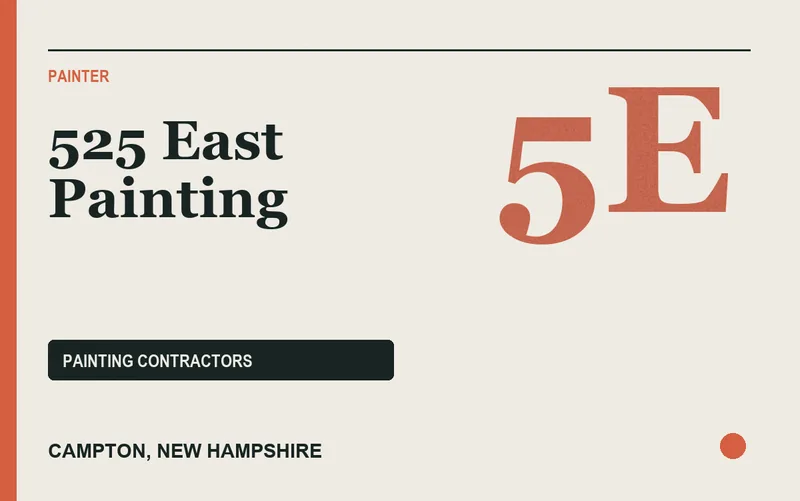 525 East Painting in Campton, New Hampshire