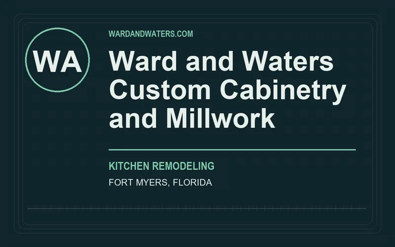 Ward and Waters Custom Cabinetry and Millwork in Fort Myers, Florida