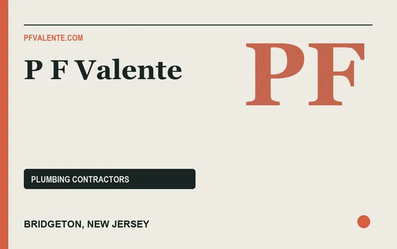 P F Valente in Bridgeton, New Jersey