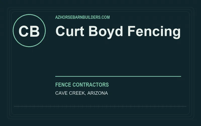 Curt Boyd Fencing in Cave Creek, Arizona