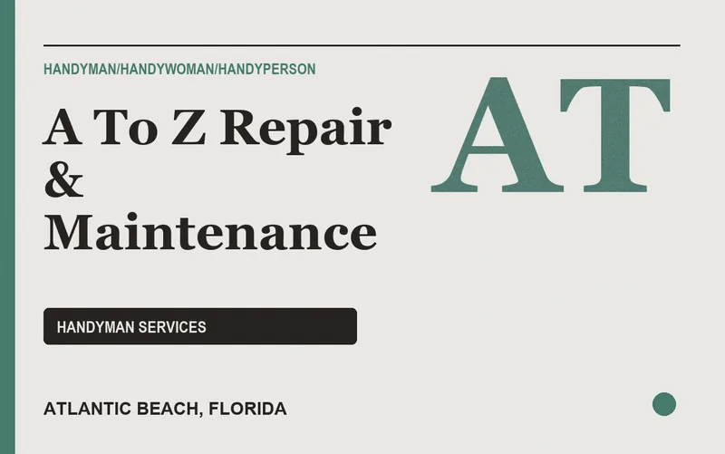 A To Z Repair & Maintenance in Atlantic Beach, Florida