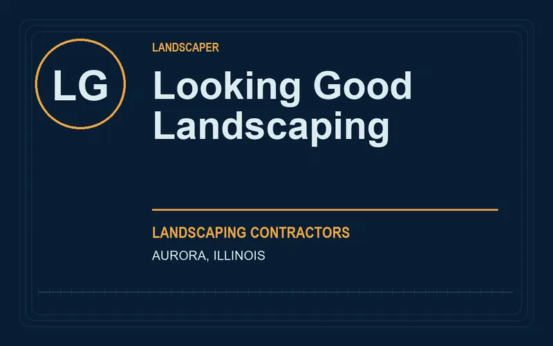 Looking Good Landscaping in Aurora, Illinois