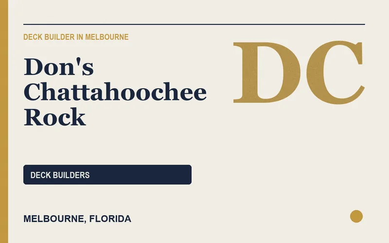 Don's Chattahoochee Rock in Melbourne, Florida