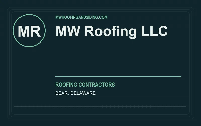 MW Roofing LLC in Bear, Delaware