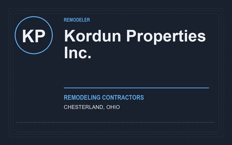 Kordun Properties Inc. in Chesterland, Ohio