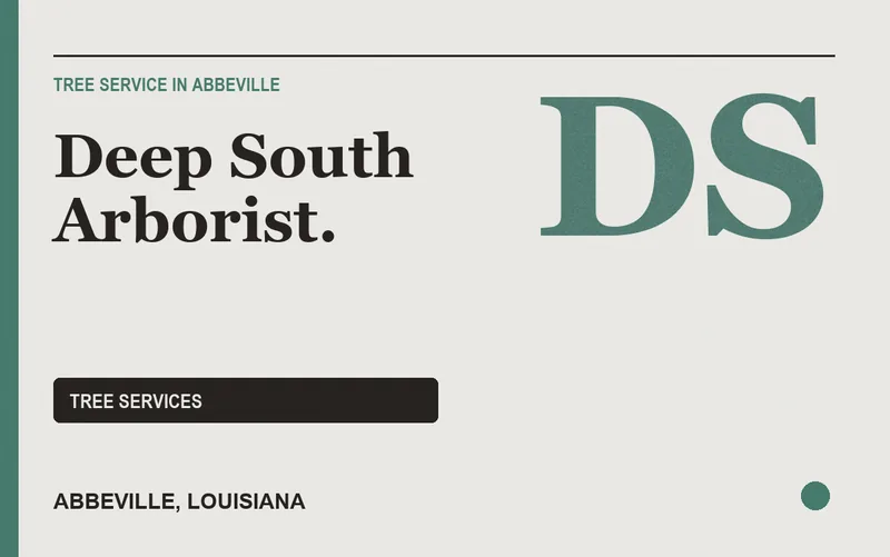 Deep South Arborist. in Abbeville, Louisiana