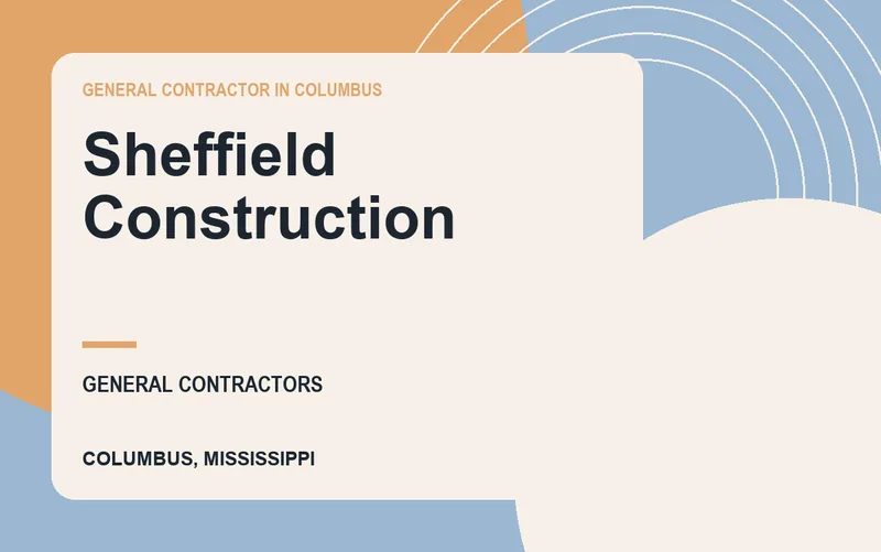 Sheffield Construction in Columbus, Mississippi