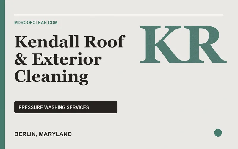 Kendall Roof & Exterior Cleaning in Berlin, Maryland