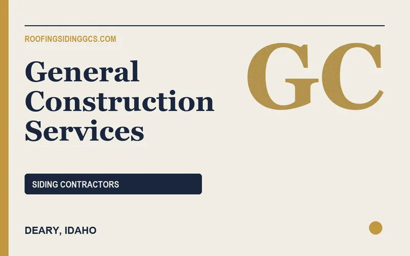 General Construction Services in Deary, Idaho