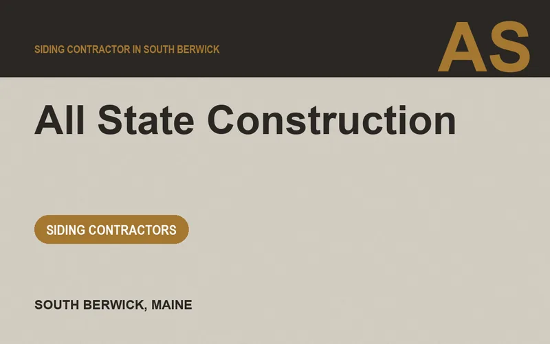 All State Construction in South Berwick, Maine