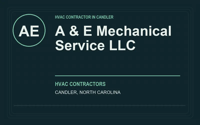 A & E Mechanical Service LLC in Candler, North Carolina