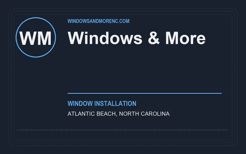 Windows & More in Atlantic Beach, North Carolina