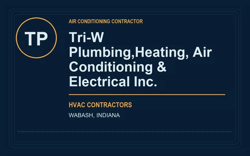 Tri-W Plumbing,Heating, Air Conditioning & Electrical Inc. in Wabash, Indiana