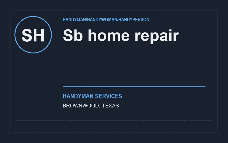 Sb home repair in Brownwood, Texas