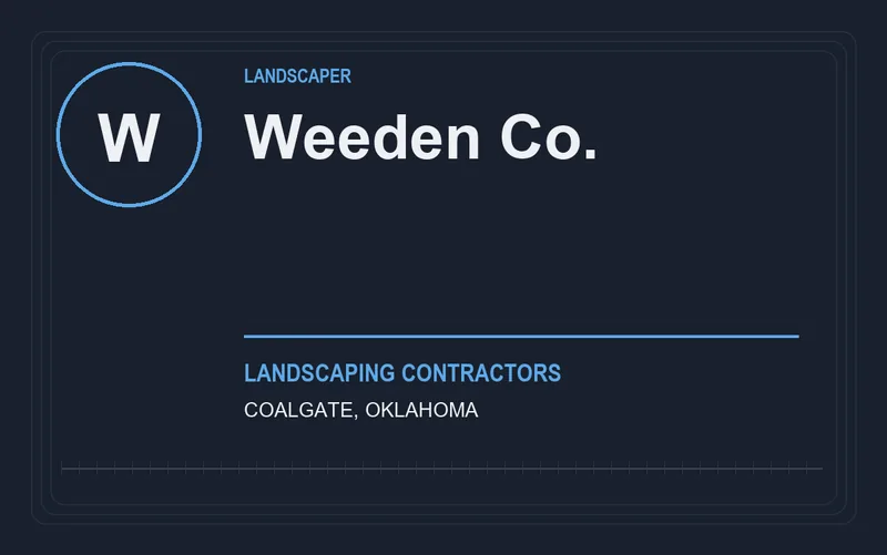 Weeden Co. in Coalgate, Oklahoma