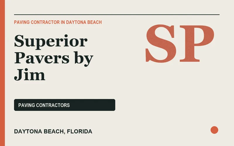 Superior Pavers by Jim in Daytona Beach, Florida