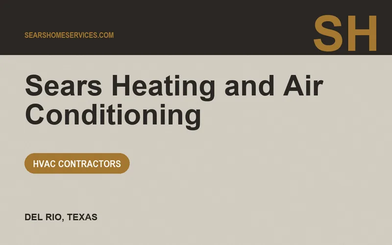 Sears Heating and Air Conditioning in Del Rio, Texas