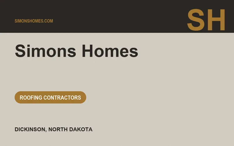 Simons Homes in Dickinson, North Dakota