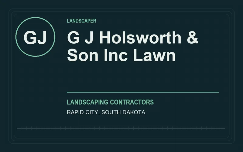 G J Holsworth & Son Inc Lawn in Rapid City, South Dakota