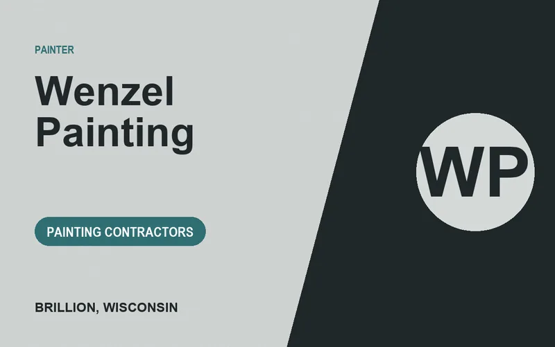 Wenzel Painting in Brillion, Wisconsin