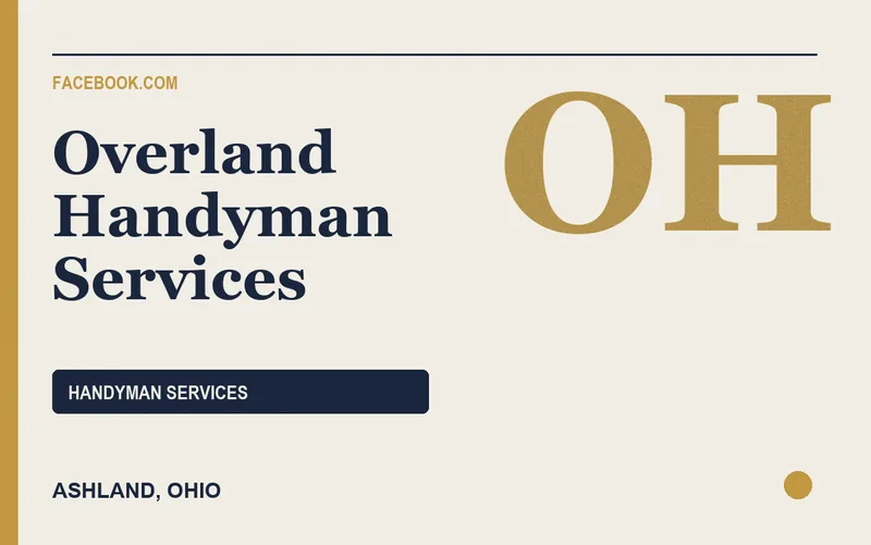 Overland Handyman Services in Ashland, Ohio