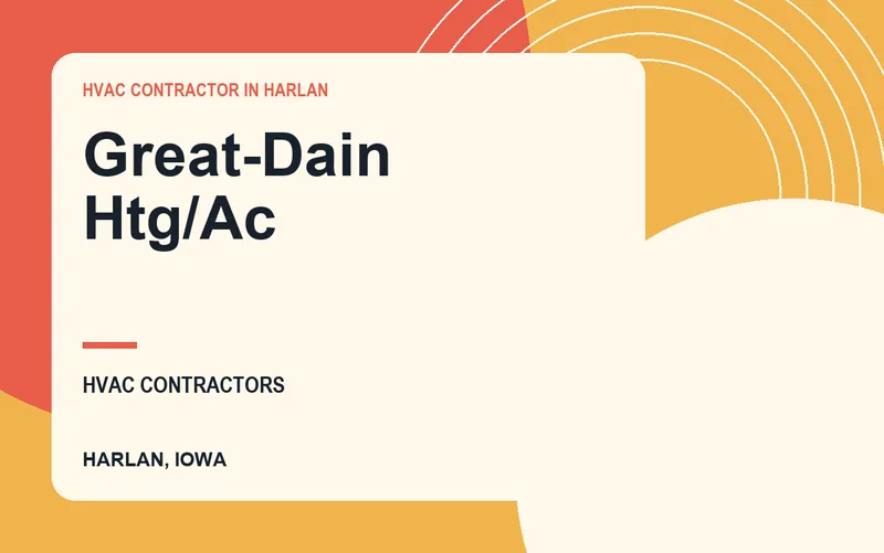 Great-Dain Htg/Ac in Harlan, Iowa