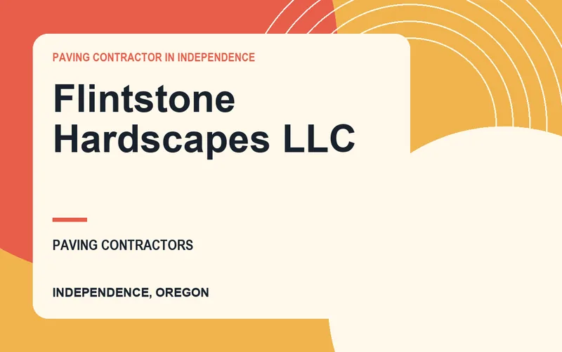 Flintstone Hardscapes LLC in Independence, Oregon