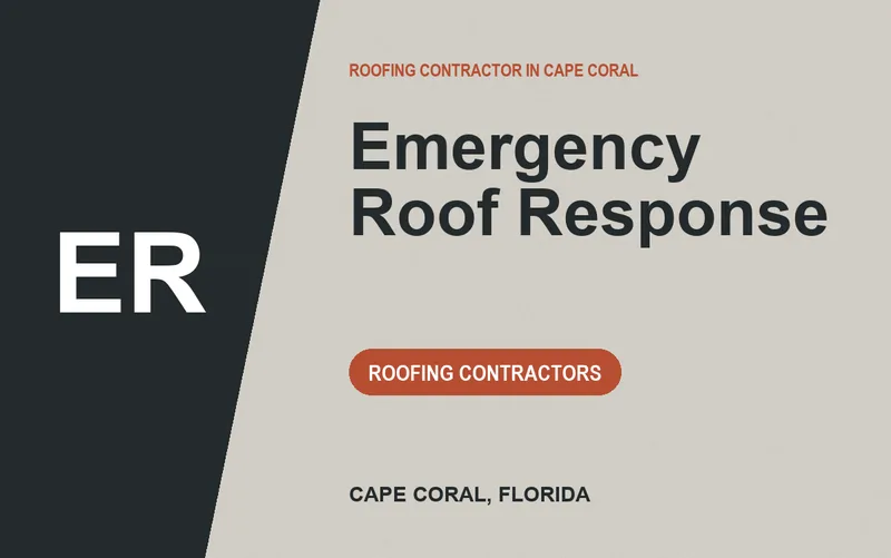 Emergency Roof Response in Cape Coral, Florida