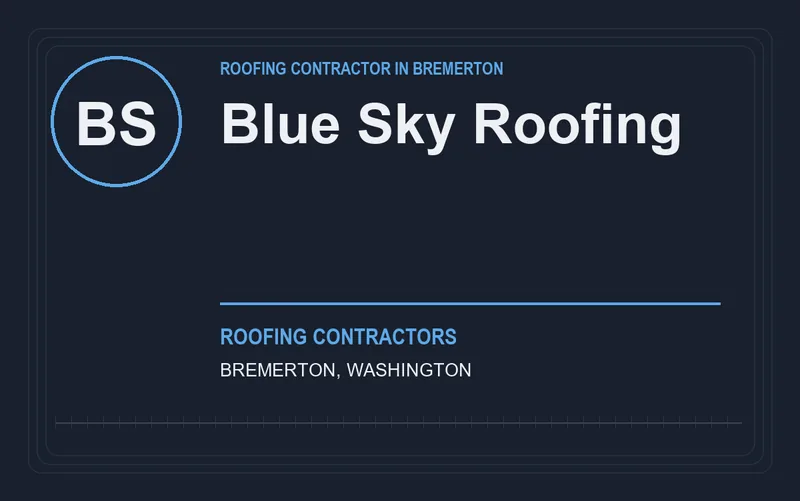 Blue Sky Roofing in Bremerton, Washington
