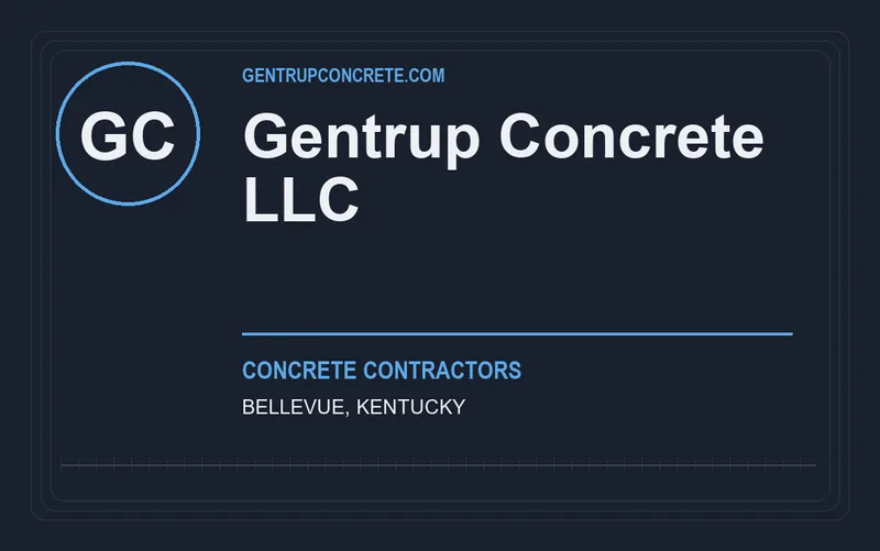 Gentrup Concrete LLC in Bellevue, Kentucky