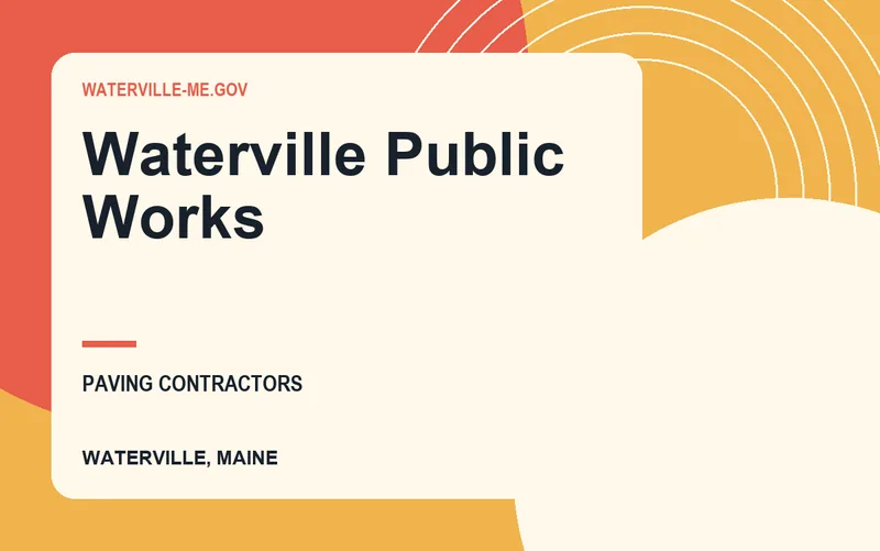Waterville Public Works in Waterville, Maine