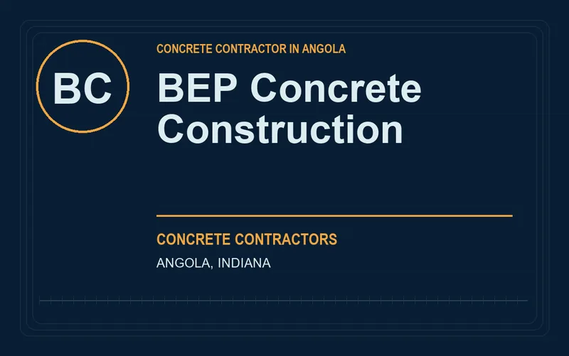 BEP Concrete Construction in Angola, Indiana