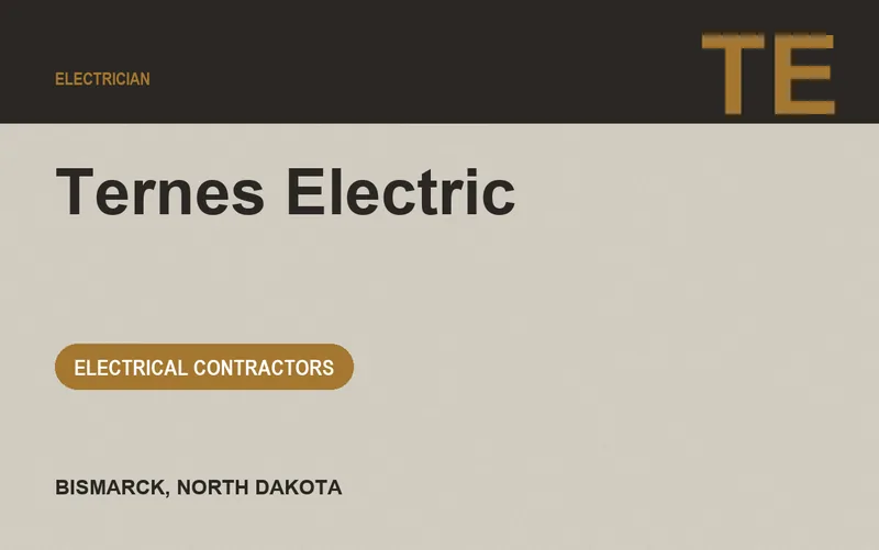 Ternes Electric in Bismarck, North Dakota