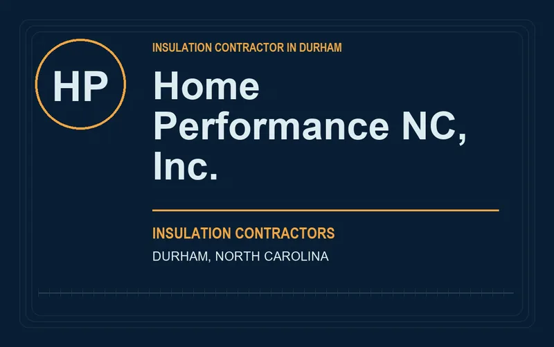 Home Performance NC, Inc. in Durham, North Carolina