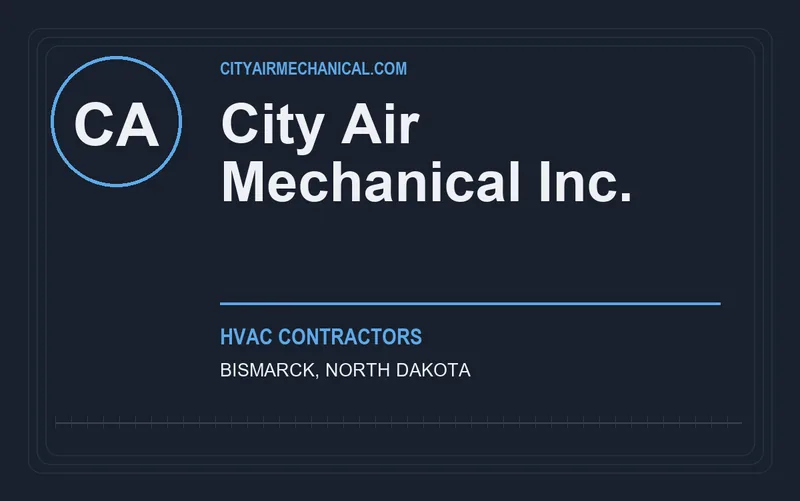 City Air Mechanical Inc. in Bismarck, North Dakota