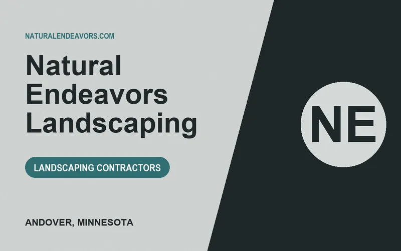 Natural Endeavors Landscaping in Andover, Minnesota