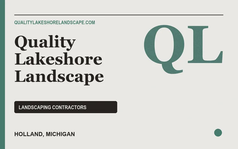 Quality Lakeshore Landscape in Holland, Michigan