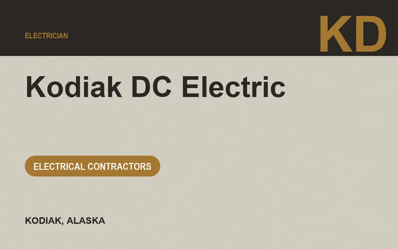 Kodiak DC Electric in Kodiak, Alaska