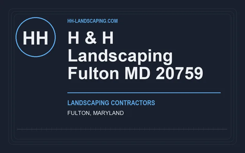 H & H Landscaping Fulton MD 20759 in Fulton, Maryland